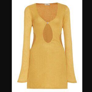 Gardenia Mini Dress in Sunshine - XXS